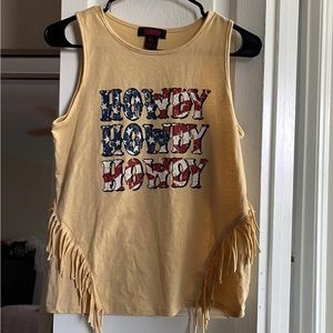 Howdy fringe tank